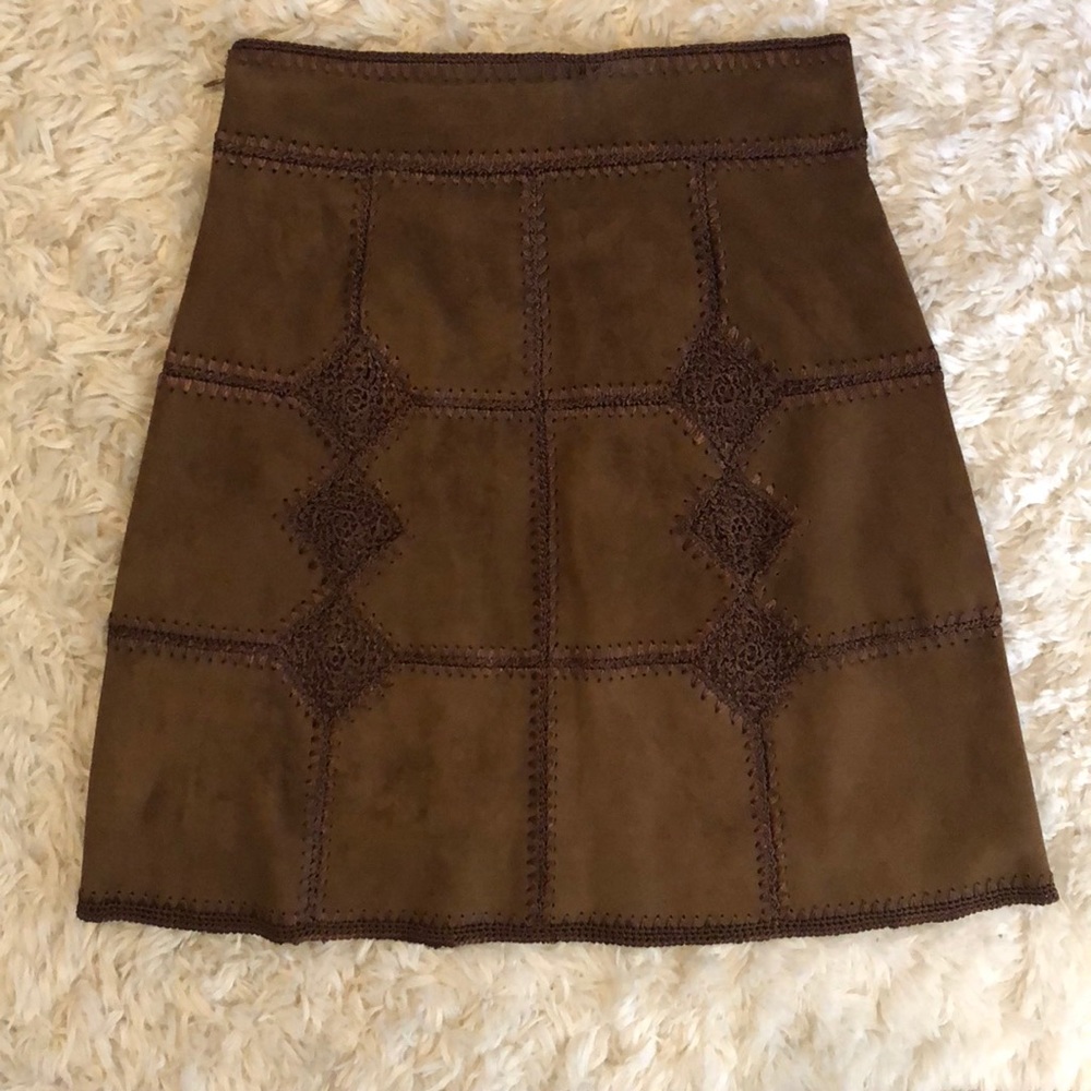 Zara Faux Suede Skirt (Paris, FR)